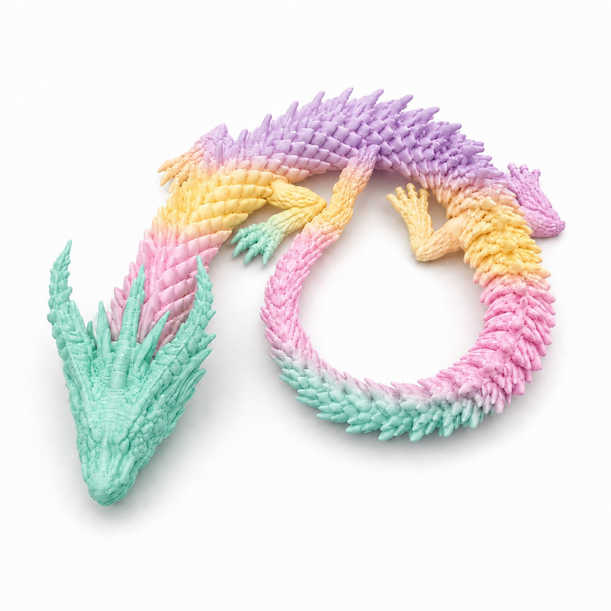 PLA Matte Gradient  Dopamine + Macaron Rainbow(2kg)